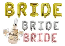 Comprar Globos Bride Despedida Soltera 80cm + Botella Grande Gratis