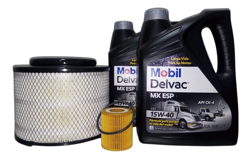 Kit Cambio Aceite 15w40 Mobil Ford Ranger Diesel + 2 Filtros