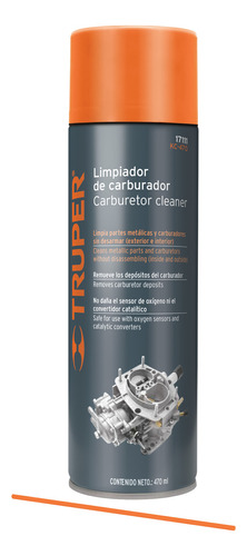 Limpiador De Carburador 470 Ml Truper 17111