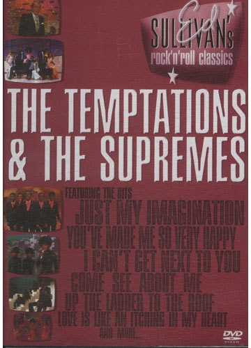 Dvd The Temptations  The Supremes