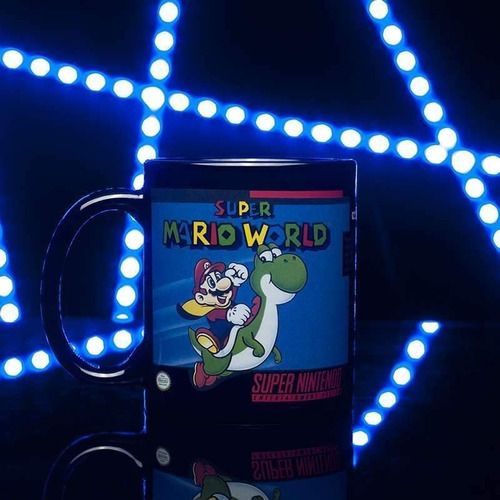 Imagen 5 de 5 de Taza Reactiva Super Mario World