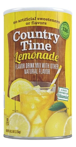 Country Time Limonada Bebida Mix Lata De 82.5 Oz (paquete D