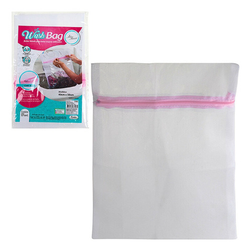Saco Lavar Roupa Delicada Lavagem Eficiente Fiapo