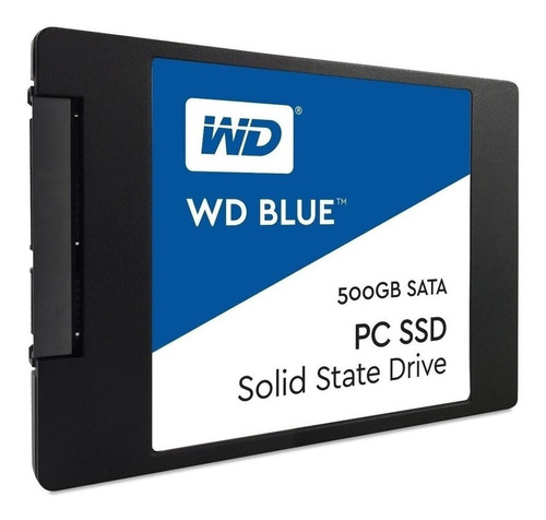 Disco sólido SSD interno Western Digital  SN550 WDS500G1B0A 500GB blue