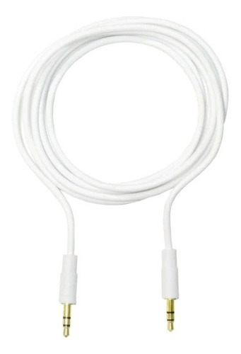 Cable Miniplug 2 Metros - Blanco 