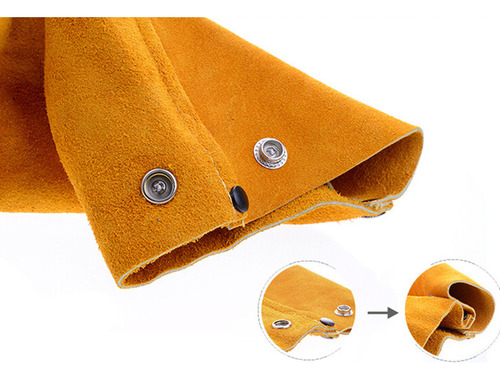 1 Par 22 Protectoras De Soldadura Puños Puños De Botón