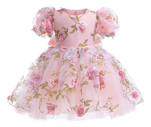 Vestidos Para Fiesta De Cumpleaños Infantiles Vestido Floral