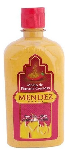 Pimenta Mendez Molho Cremoso Original 450ml