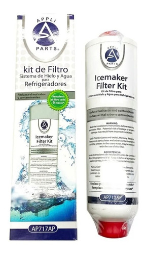 Filtro Agua Refrigerador General Electric Appli Parts Ap717