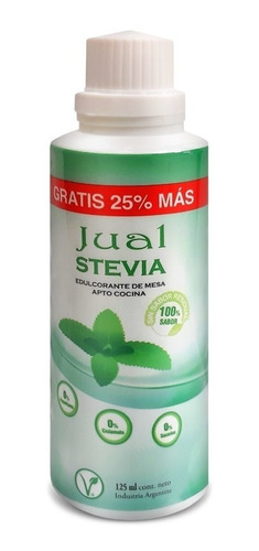Edulcorante Stevia Liquida Jual Endulzante Sin Tacc 125cc