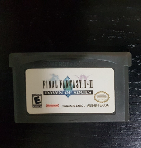 Final Fantasy I & Ii Dawn Of Souls Game Boy Advance Gba Nds