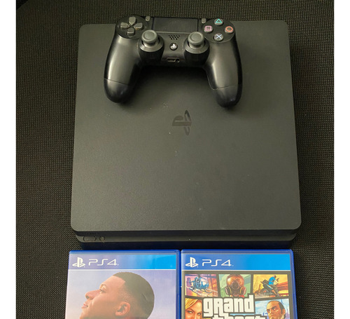 Se Vende Ps4 Slim + 2 Juegos