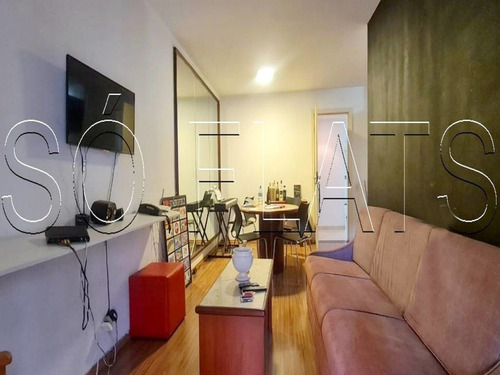 Imagem 6 de 15 de Flat No Jardins Junção Com 2 Dorms 60 M², Mobiliado - Sf31003