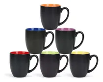 Comprar Juego De 6 Tazas De Café De Gres De 16 Oz, Tazas De Cerámica