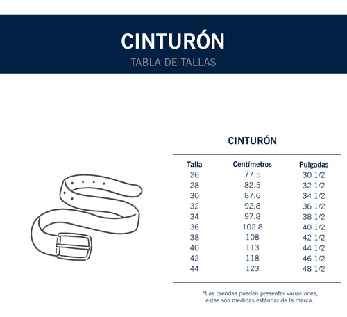 Cinturón Scappino De Piel Casual Hombre