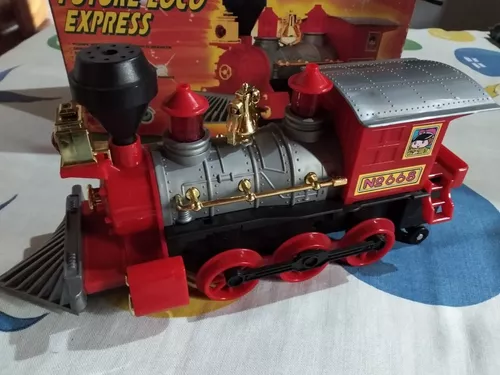 Brinquedos Locomotiva Trem Maria Fumaça Brinquedo à Pilha em Promoção na  Americanas