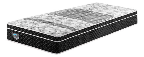 Bicama Box Baú + Colchão Gransleep Molas Courino Bege 88x188