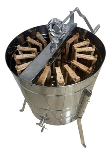 Centrifuga Extratora Mel Manual Inox 28/8 Quadros Apicultura
