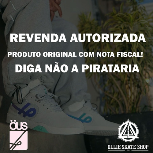 Imagem 5 de 5 de Tênis Öus Essencial Arquitetônico Camurça Mesh Original