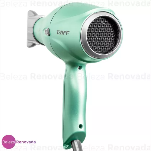 Secador de cabelo Taiff Diamante Fox Íon S prata 220V