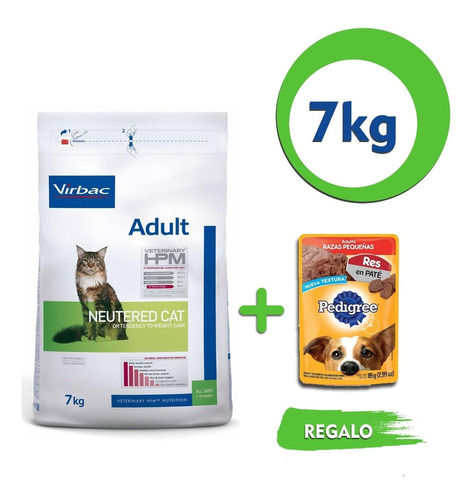 Hpm Virbac Gato 7 Kilos