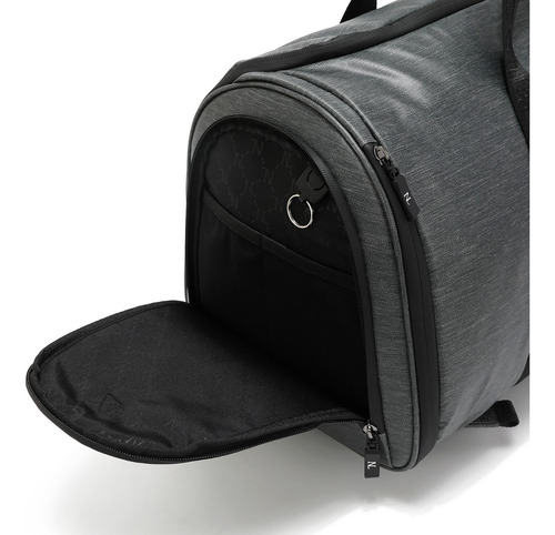 Maleta De Viaje Nicole Lee Con Multiples Asas Ss24 Color Gris