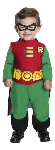 Rubie's Baby Boys Teen Titans Robin Jumpsuit Infantil Y Disf