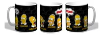 Comprar Taza Personalizada Los Simpson Homero Humor En Plástico 