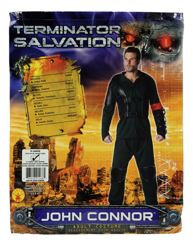 Disfraz Terminator Salvation John Connor Costume X Large