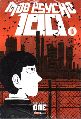 Mob Psycho 100 N° 15 - Em Português - Editora Panini - Formato 13,5 X 20 - Capa Mole - Bonellihq Cx489 Nov23