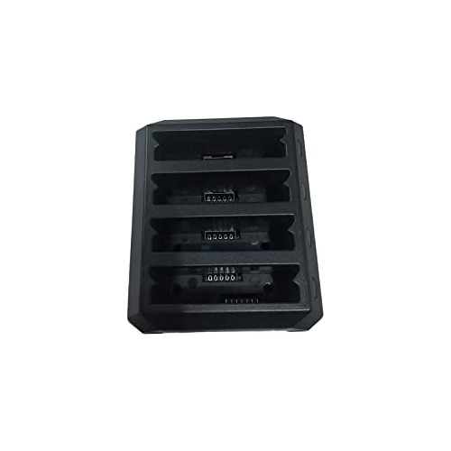 Base De Carga Ezyeris De 4 Ranuras Con Adaptador Para Zebra