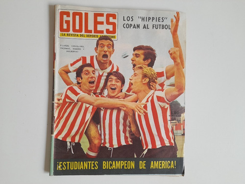 Revista Goles Estudiantes De La Plata Bicampeon De America 