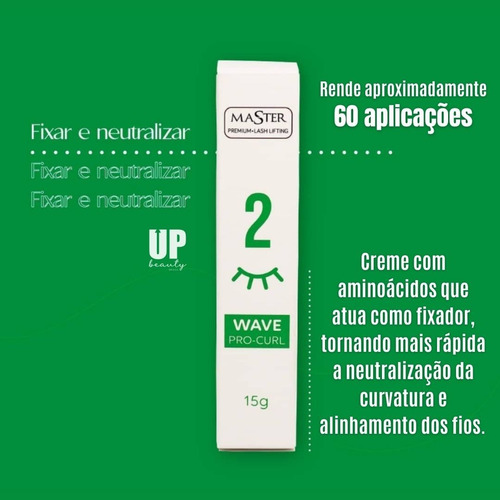 Imagem 2 de 5 de Passo 2 Lash Lifting Master Premium Wave Master-curl