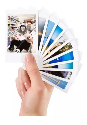 5 Cartuchos Fujifilm Instax Mini Iso 800 50 Fotos