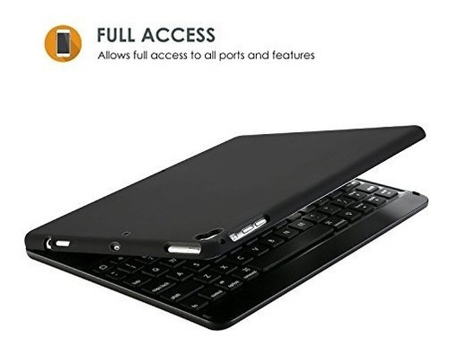 Imagen 5 de 6 de Procase Nuevo iPad 9.7 Caso Del Teclado 2017 iPad - 360 Grad
