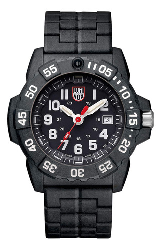 Luminox Navy Seal 3502.l Reloj De Pulsera | 1.772 In, Negro