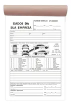 Comprar 10 Talões Checklist Guincho 3 Vias, Meio Ofício 