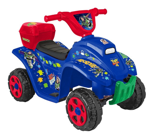 Apache Moto Eléctrica Niño Buzz Lightyear 6v Envio Normal Color Azul