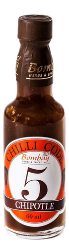 Molho de Pimenta Chilli Code 5 Chipotle Bombay 60ml