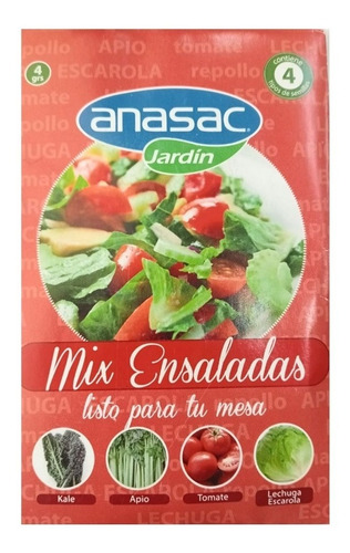 Semillas Mix Ensaladas 4 Gramos - g a $2975