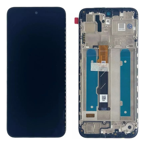 Modulo Compatible Con Motorola G41 Con Marco Calidad Tft Negro
