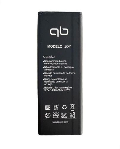 Flex Carga Bateira Qbex Joy Smatx1joyx02 Original