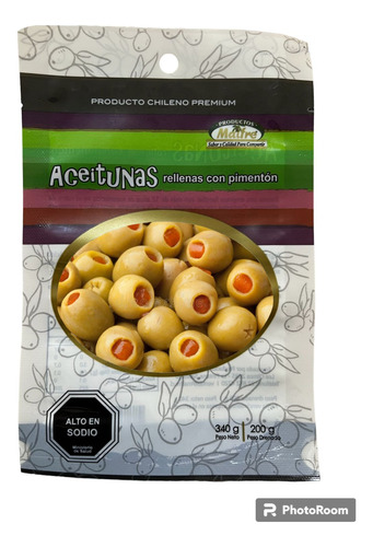 Aceitunas Rellenas Pimentón Doypack 200gr