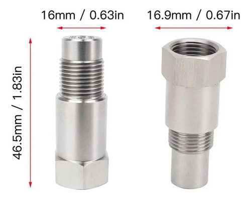 Extensor Simulador De Sensor De O2 Con Espaciador De Sensor
