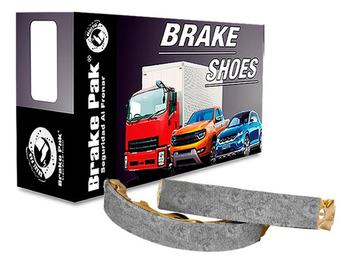 Zapatas  De Freno Marca Brake Pak Para Renault Zen