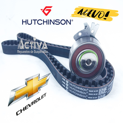 Kit De Distribucion Chevrolet Corsa 1.6 8v Nafta Hutchinson