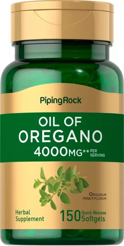 Aceite De Oregano 4000mg Oil Capsulas