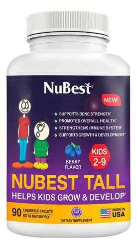 Nubest Tall Kids 2-9 Estatura Talla