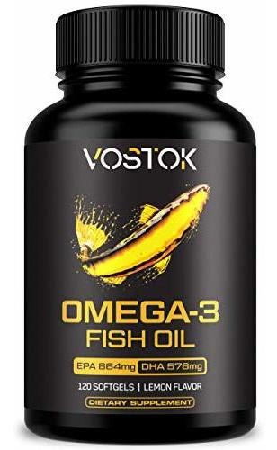 Omega 3 Aceite De Pescado Triple Fuerza - Procedente De Pesc
