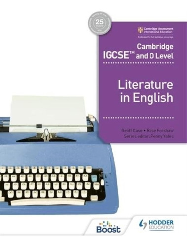 Camb.igcse And 0 Level Literature In English